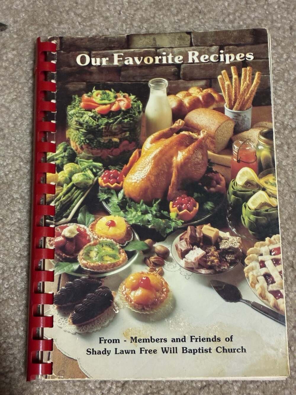 Shady Lawn Free Will Baptist Church Our Favorite Recipes Cookbook
